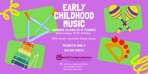 Early Childhood Music Babies (0-2 Years)