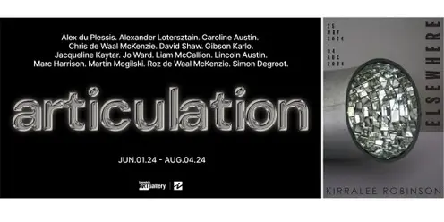 OPENING EVENT | Articulation: Language, Object, Space + Elsewhere: Kirralee Robinson