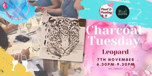 Charcoal Tuesday: Leopard @ The General Collective 