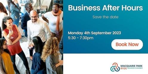 Business After Hours 4 Sept 2023