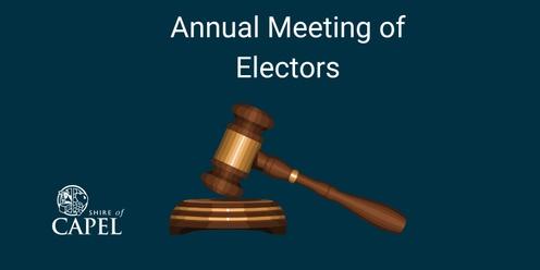 General Meeting of Electors.
