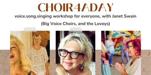 CHOIR4ADAY Singing Workshop