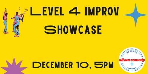 Level 4 Improv Showcase