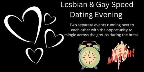 Lesbian & Gay Evening - Speed Dating Two events running next to each other 