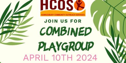 Combined Playgroup April 2024