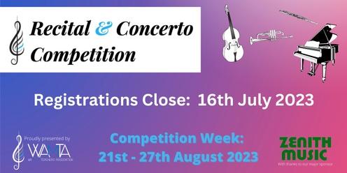 Recital & Concerto Competition