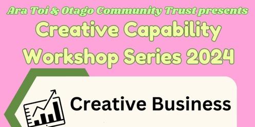 Capability Workshop 2: Creative Business - GST, PAYE and other acronyms