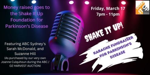 Shake it up baby - sing for a cure to Parkinson's Disease