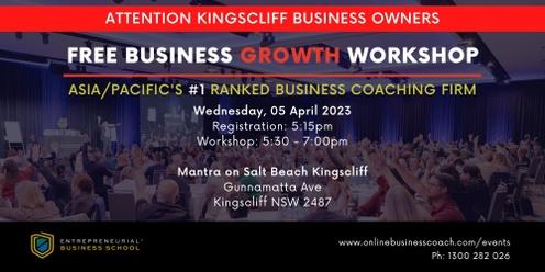 Free Business Growth Workshop - Kingscliff (local time)