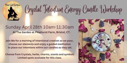 Crystal Intention Energy Candle Workshop