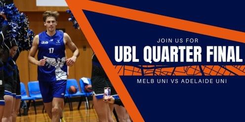 UBL Quarter Finals: Melbourne vs Adelaide Uni