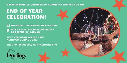 2023 End of Year Celebration, Balmain Rozelle Chamber of Commerce 