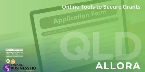 Online Tools to Secure Grants - Allora