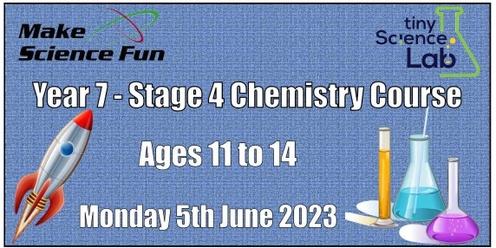 Ages 11 to 14 Home School Chemistry Day - Year 7 Chemistry Course