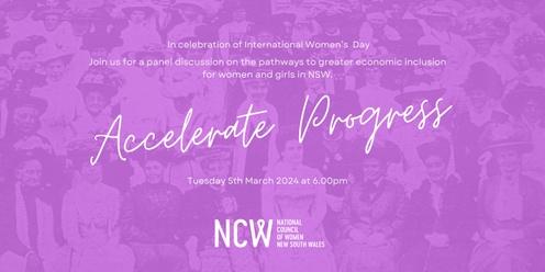 NCWNSW IWD Accelerate Progress Panel Discussion