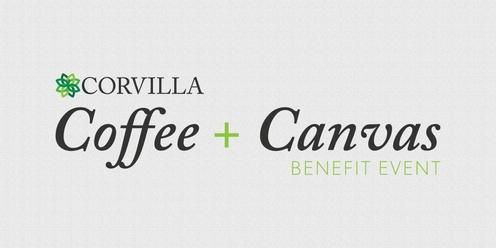 Corvilla's Coffee + Canvas Benefit Event
