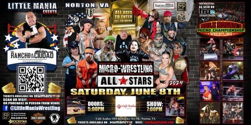Norton, VA - Little Mania Events: Little Person Wrestlers Rip Through the Ring!