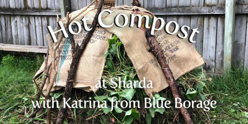 Hot Compost build at Sharda