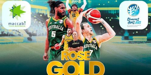 Maccabi Pan Ams Basketball Sydney Movie Night - Rose Gold