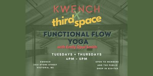 KWENCH x Third Space Movement: Yoga with Emily Opal Smith