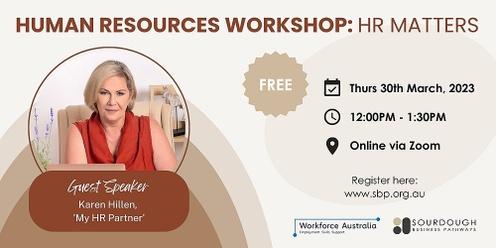 EFP Core Online Workshop: Setting up your HR Framework to Ensure Your Business Thrives