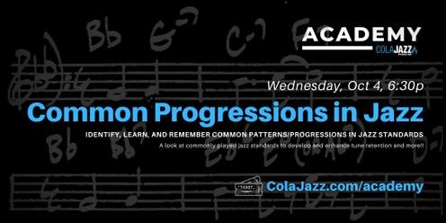 ColaJazz Academy: Common Progressions in Jazz with Sam Edwards