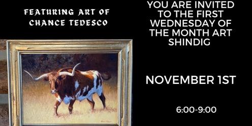 First Wednesday of the Month Art Shindig FREE