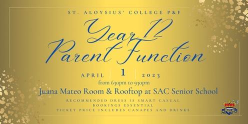 St. Aloysius' College P&F Year 12 Parent Function 2023