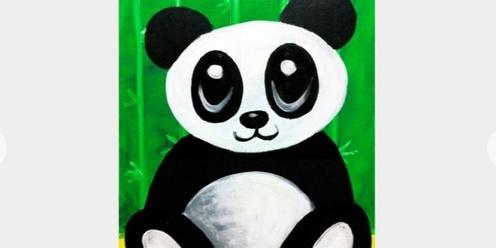 Evans Head Kids Painting Class Panda