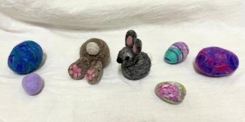 Dry Felting 101: Easter Edition with Heather