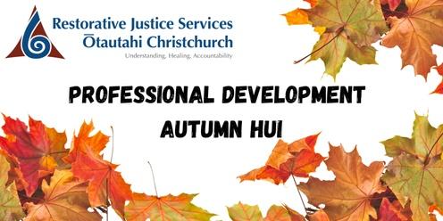 Restorative Justice Professional Development- Autumn Hui