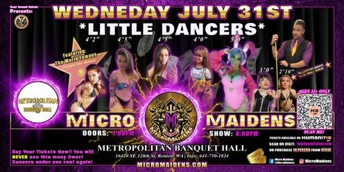 Renton, WA - Micro Maidens: The Show "Must Be This Tall to Ride!"