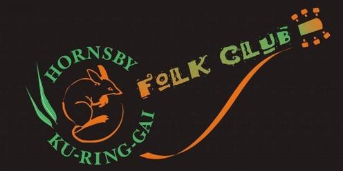 Acoustic Music at Hornsby Ku-ring-gai Folk Club - March Feature Artists are Alex Burger & Phil Bates