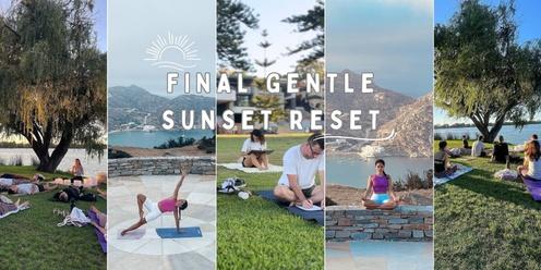 Final Gentle Sunset Reset + Optional Yoga! 