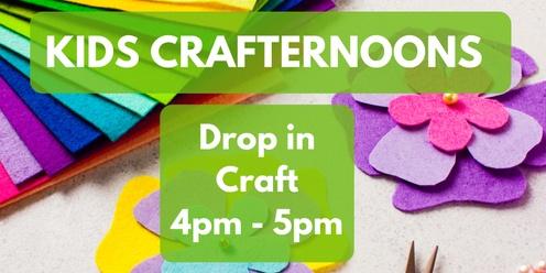 Kids Crafternoons - Felt Flowers 4pm - 5pm