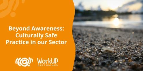 Beyond Awareness: Culturally Safe Practice in our Sector
