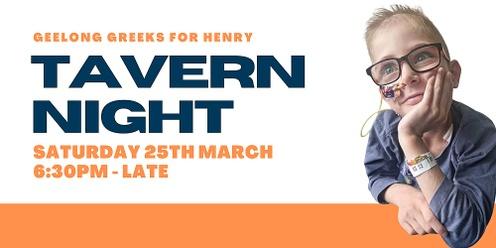 Tavern Night: Geelong Greeks for Henry