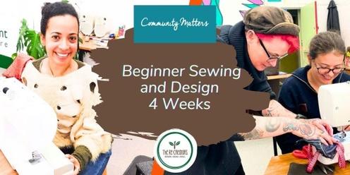 Beginners Sewing and Design- 4 Weeks, West Auckland's RE: MAKER SPACE, Saturdays, 4 May to 25 May, 9.30 am - 12 pm 