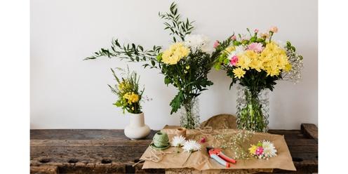 Fresh Flower Vase Workshop