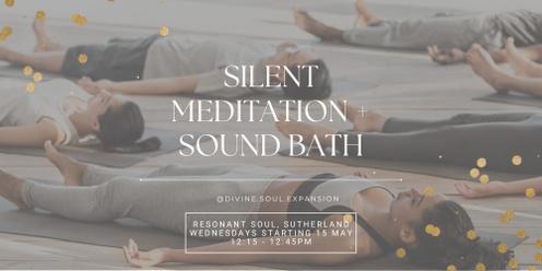 Silent Meditation + Sound Bath 