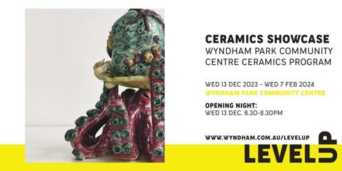 Level up - Exhibition opening - Ceramics Showcase by Wyndham Park Community Centre Ceramics Program