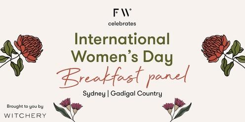 International Women's Day 2024 First Nations Breakfast and Panel