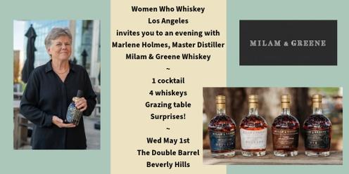 Milam & Greene Whiskey Tasting w/ Master Distiller Marlene Holmes