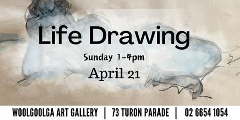 Life Drawing Session - 3 hours (April 21)