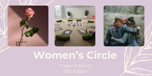 Women's Circle hosted by Camille ~ Friday 1st March