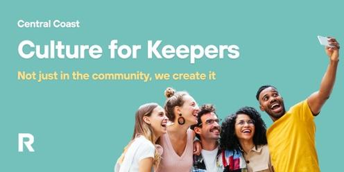 Culture for Keepers Central Coast | 4th June 2024