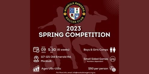 Monbulk Rangers Soccer Club - Spring Comp 2023