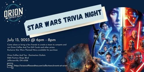 Star Wars Trivia at Orion Coffee And Tea - Destination Outlets