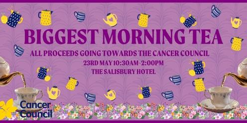 The Cancer Council Biggest Morning Tea at The Salisbury Hotel