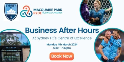 Business After Hours with Sydney FC - Monday, 4 March 2024